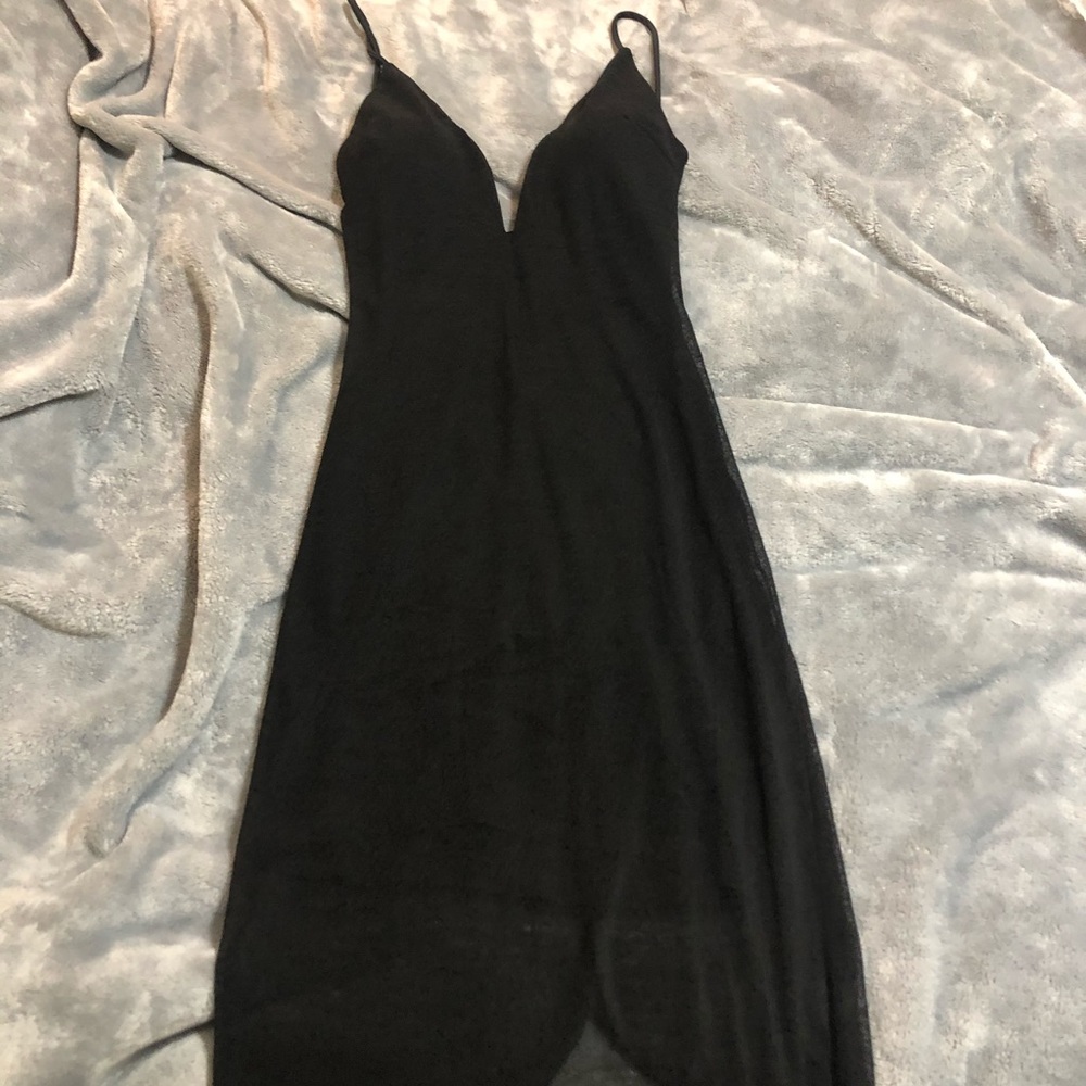 Black formal dress